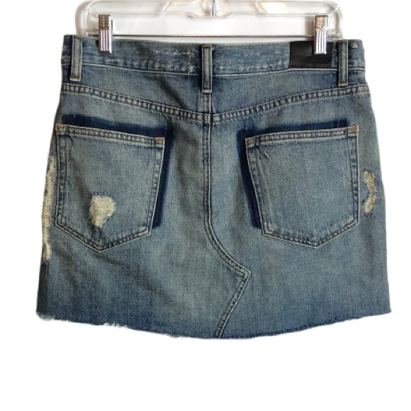 Rails Wynonna Cut Off Denim Skirt Size 28 - Picture 5 of 7